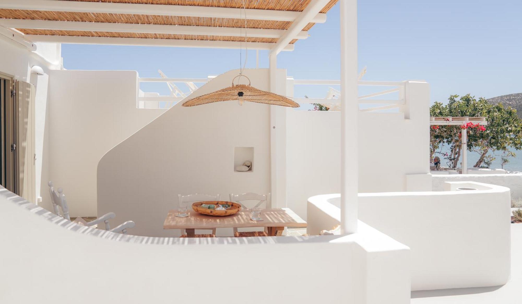 Turquoise Maison By The Sea Platis Gialos  Buitenkant foto
