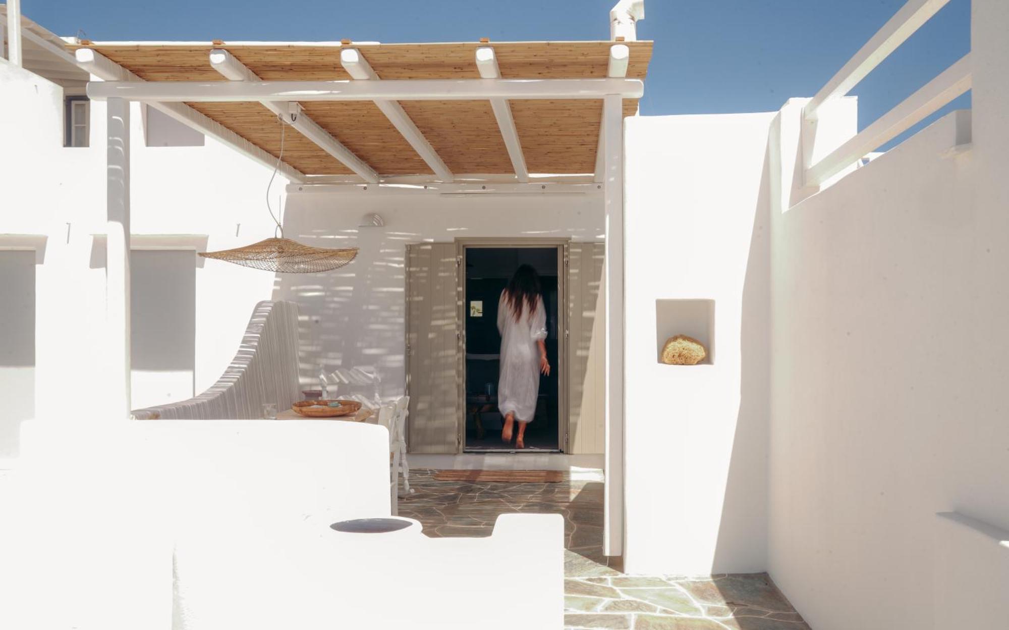 Turquoise Maison By The Sea Platis Gialos  Buitenkant foto
